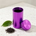 thumbnail image 4 of WMGHA Double Seal Stainless Steel Tea Tin Canister with Airtight Lids, Aluminum Storage Jar for Loose Tea, Coffee, Candy, Herbs and Spices, Ideal Kitchen Storage Container, 4 of 4