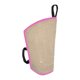 thumbnail image 1 of Funda de entrenamiento para perros, almohada ligera de yute, accesorio para perros de agilidad. rosa, 1 of 8