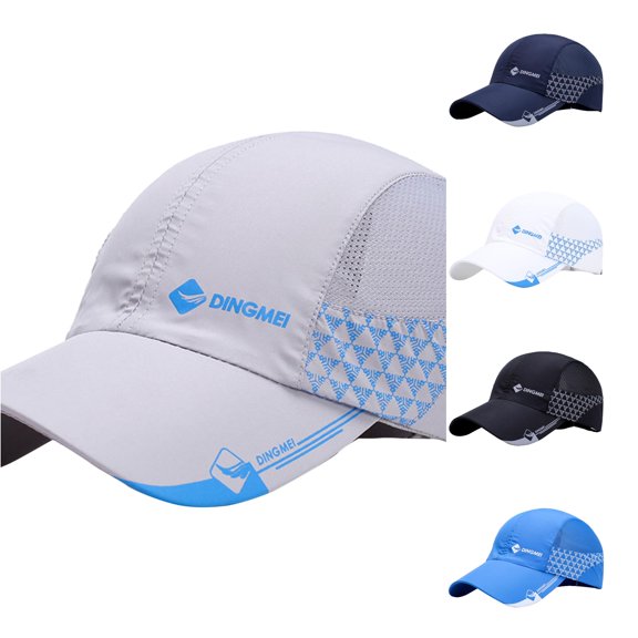 XIAOCHA Mens Geometric Print Trucker Hat Adjustable Hat Bands Outdoor Baseball Hats,Grey