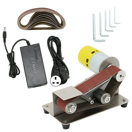 

2024 Mini Belt Sander Electric DIY Polishing Sanding Machine Sharpener Grinder AC110240VUK Plug 895（200W）