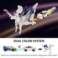 thumbnail image 3 of Unicornio transformable de juguete para coches deportivos, unicornio mágico para colisiones, robot de coche transformable para niños y niñas, 3 of 7