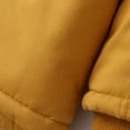 thumbnail image 6 of Staki Girls Hooded Puffer Jacket with Bear Ear Lightweight Warm Winter Coat Outerwear With Pockets Baby Boy Winter Coat 3T,4T,5T,6-10Y(Yellow,3-4 Years), 6 of 8