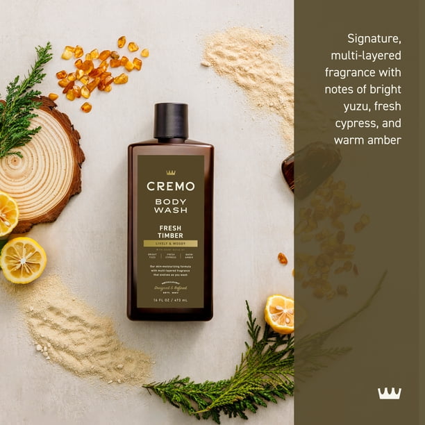 Cremo Body Wash 16oz | Shower gel supplies for ecommerce - Walmart
