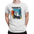thumbnail image 2 of Yosemite California Vintage Men's White T-shirt, 2 of 3