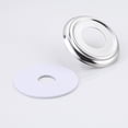 thumbnail image 2 of ZheElen Universal Bathtub Faucet Tub Spout Upgrade With Metal Structure For Standard Water Pipes Installation Featuring Smooth silver, 2 of 6