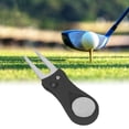 thumbnail image 1 of Outil de Réparation de Divot Vert de Golf 11 cm 38 g, Outil de Divot Vert, Usage Extérieur pour Golfeurs Parcours de Golf Club de Golf Blanc, Jaune, Rouge, Violet, Bleu, Noir, 1 of 7
