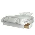 thumbnail image 2 of Ogilvi 4 Piece Queen Size Bedroom Set  Natural Maple  and  White, 2 of 11