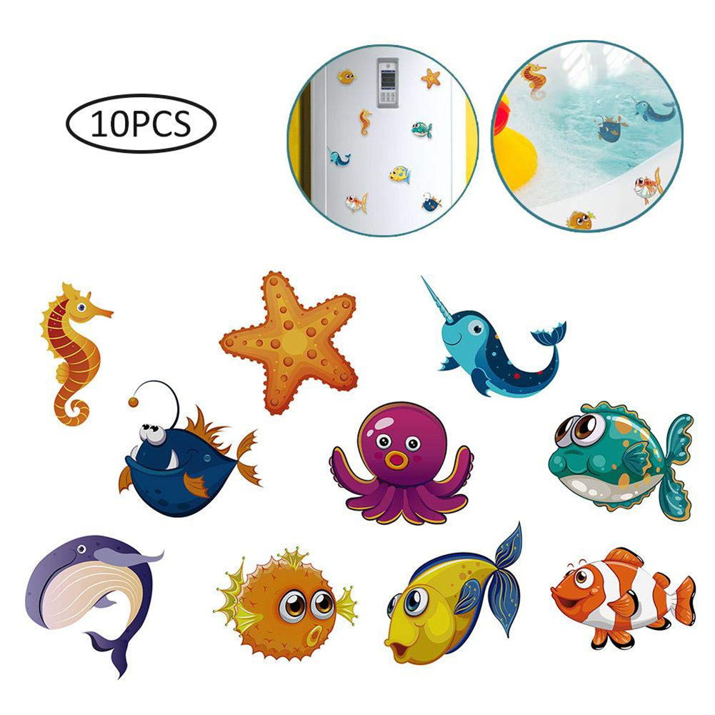 Anti Slip Sticker for Bathtub, Sea Creatures Self Adhesive Anti Slip