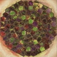 thumbnail image 1 of Ahgly Company Machine Washable Indoor Square Transitional Caramel Brown Area Rugs, 4' Square, 1 of 7