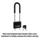 thumbnail image 4 of Candado de Aluminio Master Lock Negro 5.08 cm Ancho 527D, 4 of 5