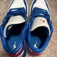 thumbnail image 5 of NIKE Nike White, Blue, and Red Sneakers, 5 of 5