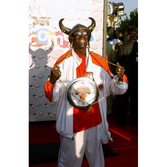 Flavor Flav At The First Annual Bet Comedy Awards, Pasadena Ca September 28, 2004. (Photo John HayesEverett Colllection) Celebrity (8 x 10)