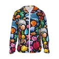 thumbnail image 1 of Fotbe Underwater Diving Animals Chaqueta con Protección Solar UPF 50+ para Hombre y Mujer, Camisa con Capucha y Bolsillos-Medium, 1 of 7