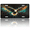 Flying Bald Eagle, variant on 1 Pcs 2D Flat License Plate Covers & Frames, Wolf in Space For Decorative Front, Waterproof For Decoration Aluminum License Plate Covers & Frames Cover For Men Women, 12" X 6"