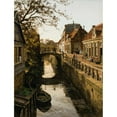 thumbnail image 3 of Willem Bastiaan Tholen 12x14 Black Modern Framed Museum Art Print Titled - The Wegje with the Bleiswijkstraat Canal in Enkhuizen (1902), 3 of 5