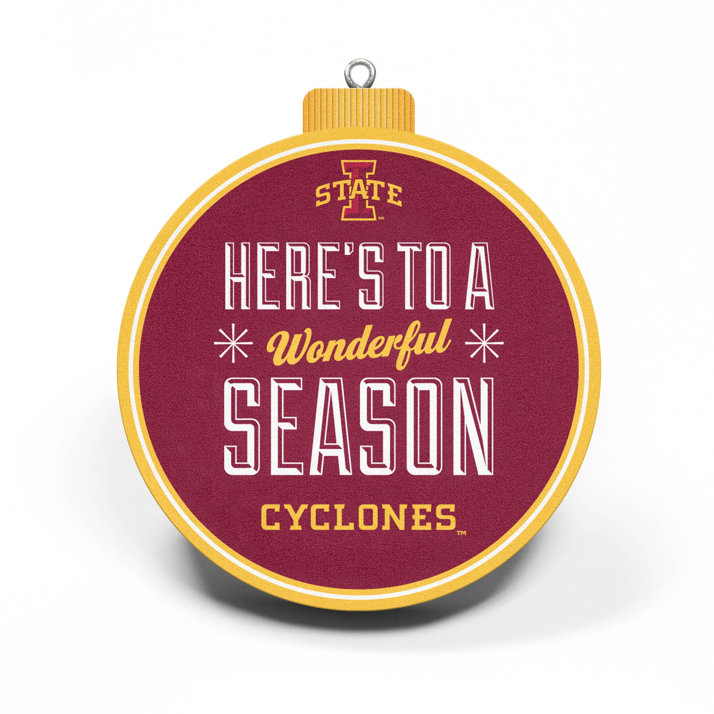 YouTheFan NCAA Iowa State Cyclones 3D StadiumView Ornament