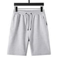 thumbnail image 5 of HaoXianJian Plus Size Mens Casual Shorts Drawstring Waist Cargo Short Golf Shorts Men Hiking Shorts Outdoor Athletic Beach Short Pants Gym Workout Shorts L-5X, 5 of 5