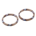 thumbnail image 1 of 2PCS Titane Ronde Split S, Porte-Clés Boucle Clip pour Clés 28mm, 1 of 6