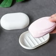 thumbnail image 3 of Soap Box Moisture Resistant Leak-proof Plastic Lid Design Soap Holder for Bathroom, 3 of 8