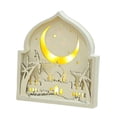 thumbnail image 2 of Eid Mubarak Decoración Party Suministros Arabic Decorative Craft Con Luz LED, 2 of 9