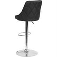 thumbnail image 5 of Home Square Trieste Leather Adjustable Bar Stool in Black - Set of 2, 5 of 5