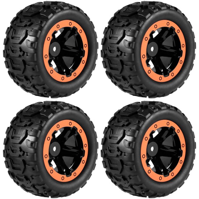 4 Piezas NeumáTico Grande Que Ensancha la Rueda del NeumáTico para 144001 124016 124018 124019 12428 16889 RC Piezas de ActualizacióN de AutomóViles, 1