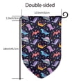 thumbnail image 5 of Wukai Cartoon Dinosaur Print Garden Flag 12.5x18 Inch Double Sided Sun-resistant Rain-resistant, Wrinkle-resistant Colorfast(Only Flag), 5 of 5