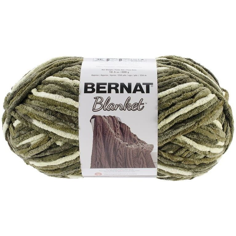 Bernat Blanket Multipack of 4 Gathering Moss Big Ball Yarn 