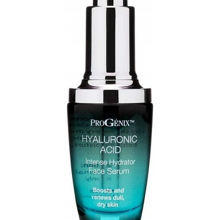 Progenix Hyaluronic Acid Face Serum. Intense hydrating serum with Hyaluronic Acid, Organic Aloe Vera, Vitamin E for dry skin and fine lines. (Best Treatment For Pollen Allergies)