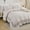 Beige-White, variant on Taupe Boho Ruffle Comforter King Size,Shabby Chic Ruffle Bedding Set,2 Layers Ruffles Fluffy Vintage Comforter Home Decor,Farmhouse 3 Pcs Microfiber Lightweight Quilt Set for Women Girls