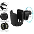 thumbnail image 3 of New Cup Holder Compatible with Owala 24 Oz. Models (FreeSip) for Strollers, Bicycles, Wheelchairs (Small), 3 of 8
