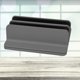 thumbnail image 5 of Injueey Soporte ajustable de escritorio para computadora portátil de aleación de aluminio, estante de soporte Vertical con ranuras dobles Juegos de teclado y mouse para computadora Gris, 5 of 6
