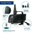 thumbnail image 4 of Alpine Corporation Tornado Pump 1500Gph / 33 Ft. Cord, 4 of 14