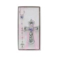 thumbnail image 1 of McVan BS36 Crib Cross & Pink Rosary Set, 1 of 1