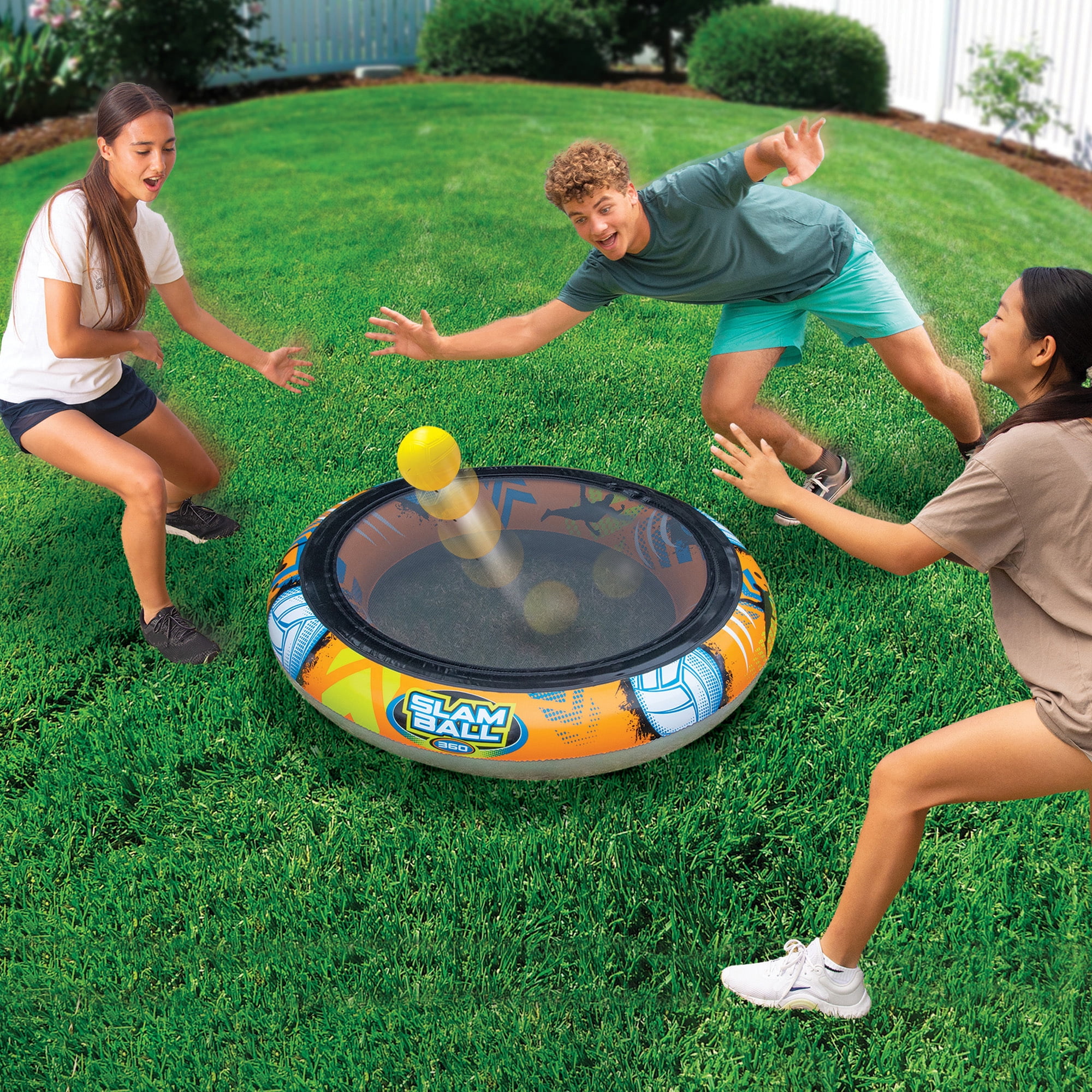 Banzai SLAM BALL 360 Inflatable High-Energy Pool or Lawn Game Ages 8+