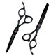 thumbnail image 3 of Tijeras de peluquería japonesas de acero inoxidable de 6 pulgadas, tijeras ergonómicas profesionales para peluquería, color plata., 3 of 5