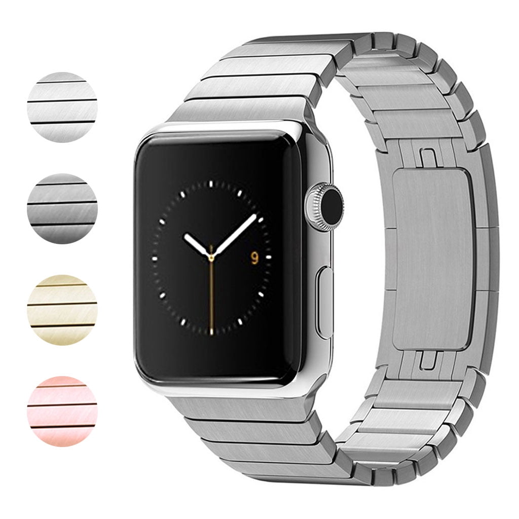 apple watch with metal strap