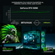 thumbnail image 4 of PC Gamer Completa AI PRO DXT GAMING NVIDIA GeForce RTX 5090 AMD Ryzen 9 9950X 32GB DDR5 SSD 1TB Monitor Curvo 34 180Hz Sistema Liquido WIFI BT Black Productividad Profesional impulsada por IA Avanzada, 4 of 6