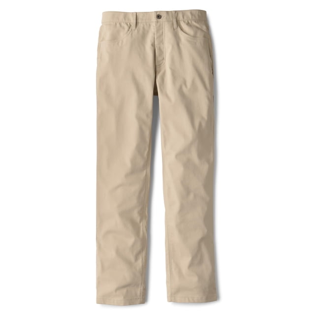 Pantalones Orvis Out-Off-Office con 5 bolsillos para hombre Shiitake, 40 de ancho x 30 de largo