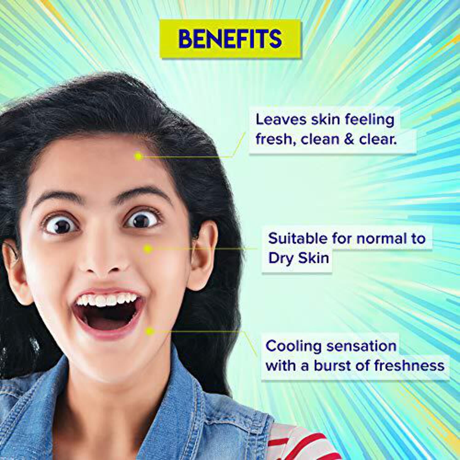 Clean & Clear Morning Energy Aqua Splash Blue Face wash - Beuflix – BEUFLIX