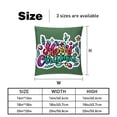 thumbnail image 5 of Christmas Set of 2 Velvet Throw Pillow with Unique Patterns - 16x16, 18x18, 20x20 Inches for Various Occasions - Pillows Covers Throw Pillow Inserts Pillow Inserts, 5 of 6