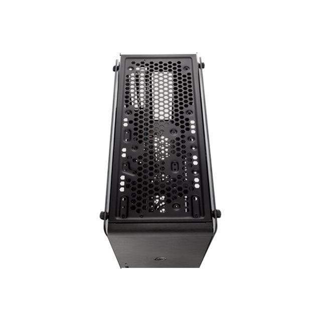 RAIJINTEK OPHION - USFF - mini ITX - windowed side panel (tempered glass) (ATX) - black coated - USB