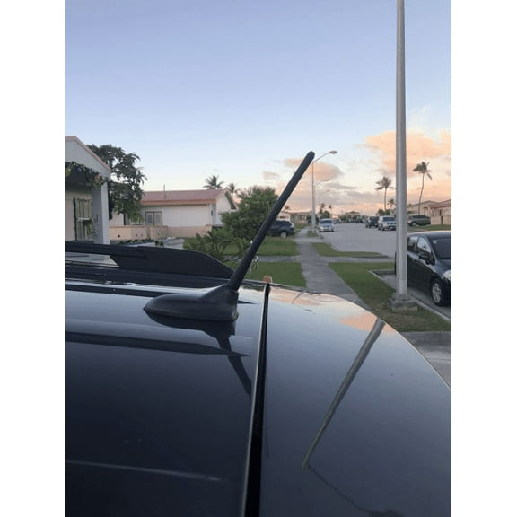 7" inch Short Black Antenna Mast Radio AM/FM for DODGE JOURNEY 2009 Brand New