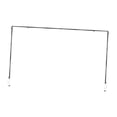 thumbnail image 4 of Soporte de barra sobre la mesa con abrazaderas, soporte de arco de mesa para ducha, decoración interior, colgante ajustable para Acción de Gracias y Negro, 4 of 8
