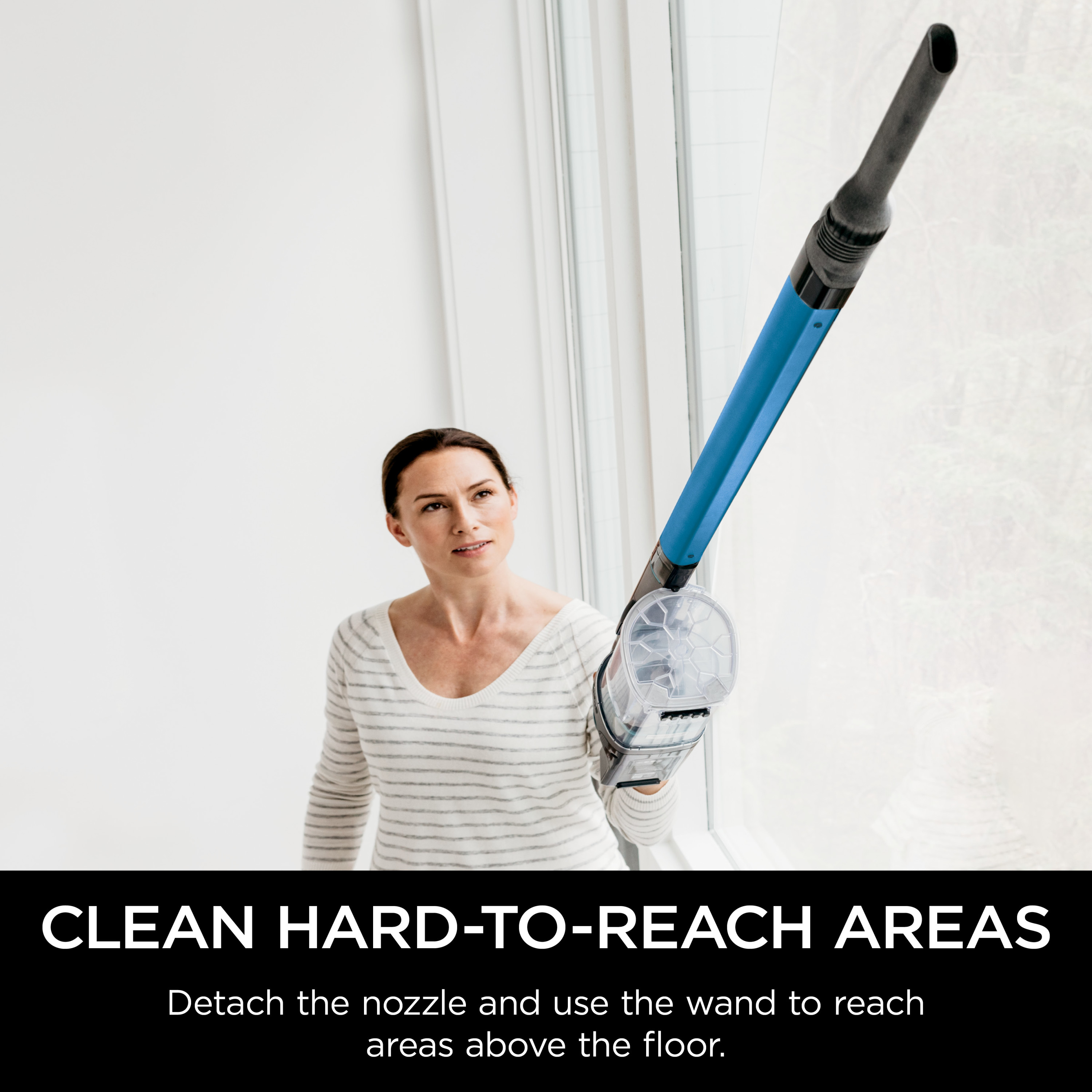 Shark Pet Cordless Stick Vacuum, Blue, Detachable Hand Vac, IX140H photo 4