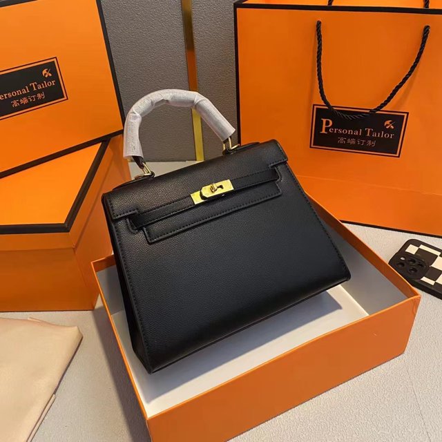 Bolso Kelly de segunda generación, mini bolso de mujer, nuevo bolso cuadrado pequeño de moda 2025, bolso bandolera de piel de vaca con estampado de palmeras.