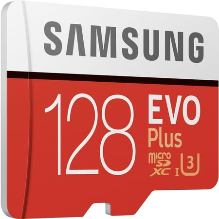 Samsung - EVO Plus 128GB microSDXC UHS-I Memory Card