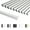 Silver, variant on Sunwings Matte Silver 12 in. x 0.18 in. Aluminum Peel and Stick Backsplash Tile Edge Trim (10 Piece)