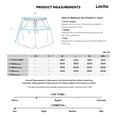 thumbnail image 4 of Lovito Plain Athletic Shorts Plain Running Shorts with Pockets and drawstring, 4 of 5