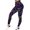 Dark Blue, variant on Bibifish Womens Leggings Casual Daily Printed Sports Yoga Pants Colorful Print High Elastic Breathable Fitness Workout Running Leggings Trousers